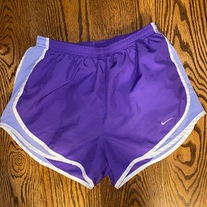 PURPLE NIKE SHORTS